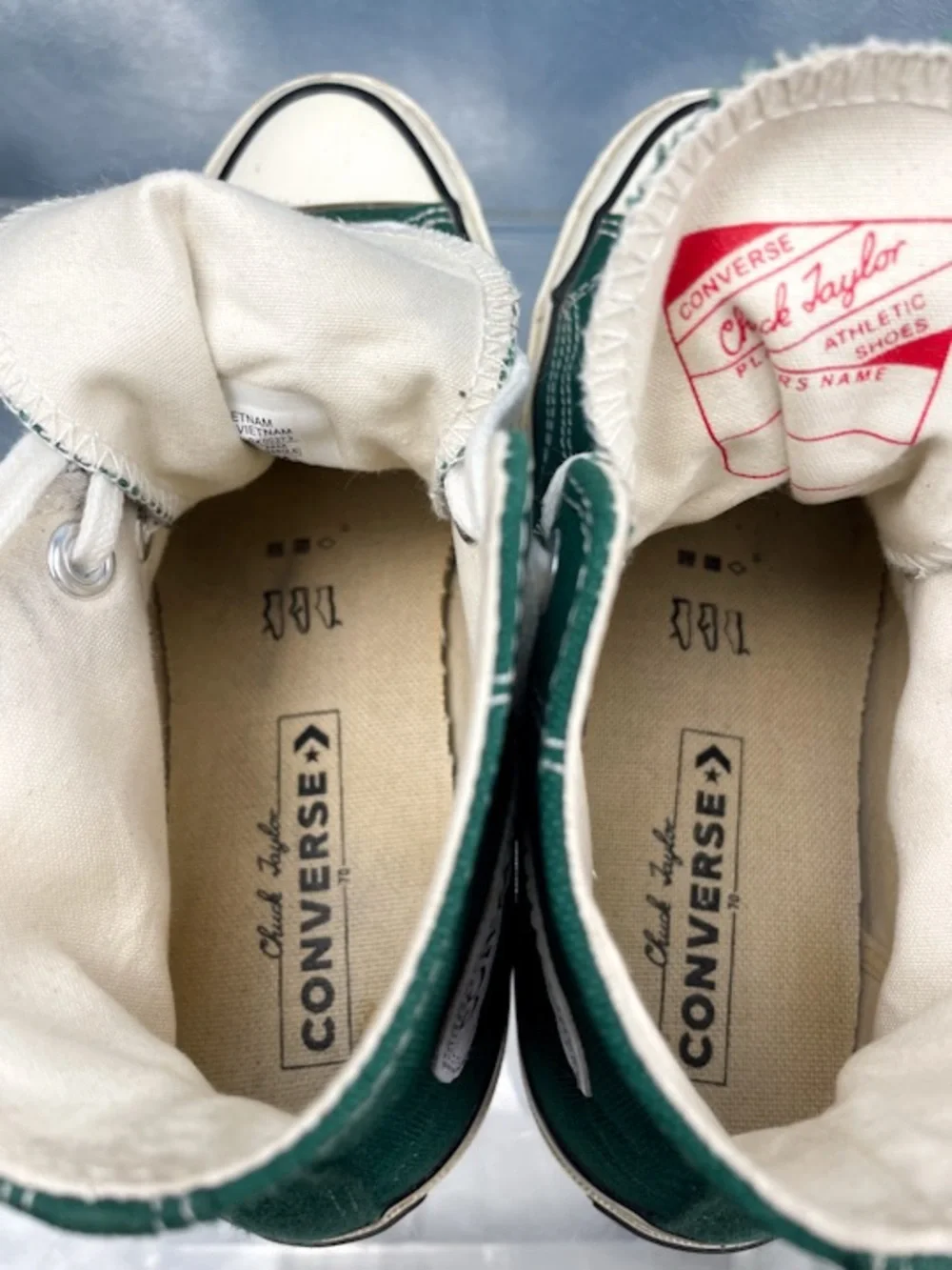 Converse Chuck Taylor all Star high tops green